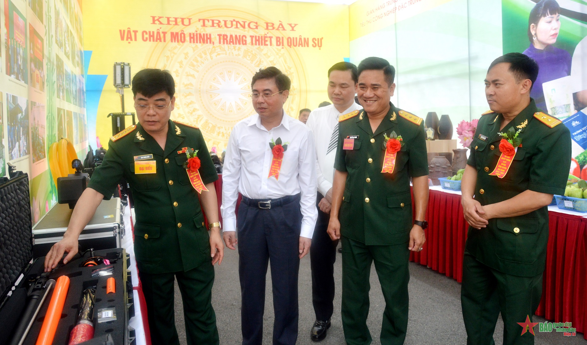 Lực lượng vũ trang huyện Bình Xuyên thực hiện hiệu quả các khâu đột phá trong phong trào thi đua